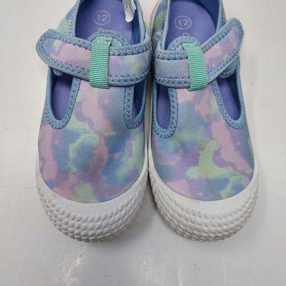 Cat & Jack Pastel Closed Toe Sandals Size 12 - Picture 3 of 8